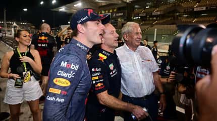 Verstappen - Horner - Marko - GP Abu Dhabi 2022 - Rennen Verstappen - Horner - Marko - GP Abu Dhabi 2022 - Rennen