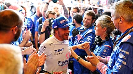 Fernando Alonso - Alpine - GP Abu Dhabi 2022 