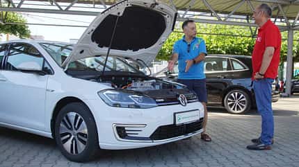 gebrauchtwagen, gebraucht, second hand, e-auto, ev, elektroauto, VW, Golf E-Auto Gebrauchtwagen 21/22