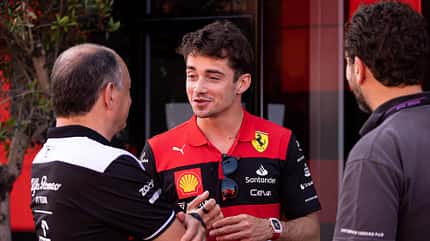 Frederic Vasseur - Charles Leclerc - GP Spanien 2022 - Barcelona Frederic Vasseur - Charles Leclerc - GP Spanien 2022 - Barcelona
