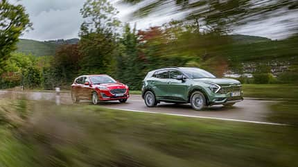 Ford Kuga, Kia Sportage, Vergleichstest, ams2422 Ford Kuga, Kia Sportage