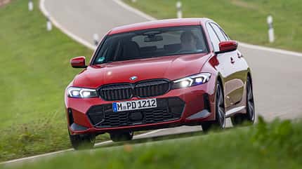 Audi A4, BMW 330i, Mercedes C 300, VT, ams2522 BMW 330i