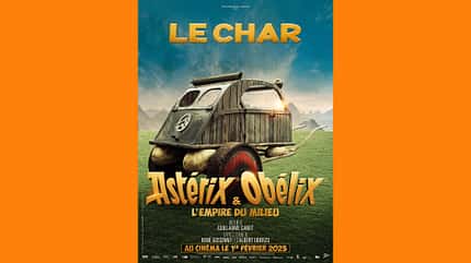 12/2022, Citroen 2CV Streitwagen Asterix-Film Citroen 2CV Streitwagen Asterix-Film