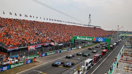 Start - GP Niederlande 2022 - Formel 1 Start - GP Niederlande 2022 - Formel 1