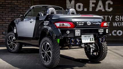 Daihatsu Copen Offroad-Umbau von mo-fac Japan Daihatsu Copen Offroad-Umbau von mo-fac Japan
