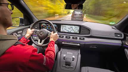 Mercedes GLS 400d, Range Rover D350, Vergleichstest ams2622 Mercedes GLS 400d, Cockpit
