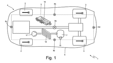 Ferrari Patent Kaltluft-Triebwerk, 02/2023 Ferrari Patent Kaltluft-Triebwerk