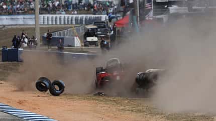 1.000 Meilen Sebring 2023 - WEC - Crash - Ferrari 1.000 Meilen Sebring 2023 - WEC - Crash - Ferrari