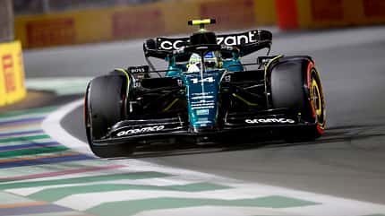 Fernando Alonso - Aston Martin - Formel 1 - Jeddah - GP Saudi-Arabien - 18. März 2023 Fernando Alonso - Aston Martin - Formel 1 - Jeddah - GP Saudi-Arabien - 18. März 2023