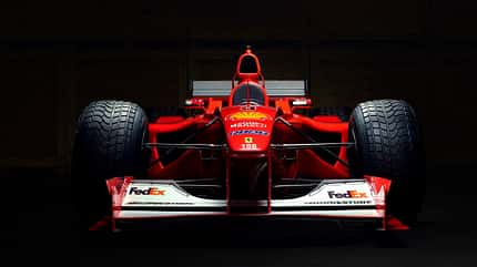 Michael Schumachers Ferrari F1-2000, Auktion, Formel 1 Michael Schumachers Ferrari F1-2000