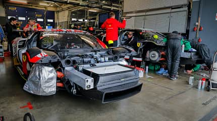 Ferrari 296 GT3 - NLS 1 - Nürburgring-Nordschleife - 18. März 2023 Ferrari 296 GT3 - NLS 1 - Nürburgring-Nordschleife - 18. März 2023