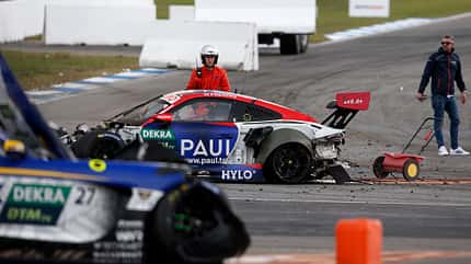 Wiederinstandsetzung - Porsche 911 GT3 R - Team Bernhard - Thomas Preining - erstes DTM-Siegerauto Wiederinstandsetzung - Porsche 911 GT3 R - Team Bernhard - Thomas Preining - erstes DTM-Siegerauto