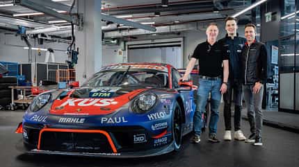 Wiederinstandsetzung - Porsche 911 GT3 R - Team Bernhard - Thomas Preining - erstes DTM-Siegerauto Wiederinstandsetzung - Porsche 911 GT3 R - Team Bernhard - Thomas Preining - erstes DTM-Siegerauto
