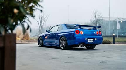 Nissan Skyline R34 GT-R Fast and Furious, Paul Walker, Auktion, Bonhams Nissan Skyline R34 GT-R Fast and Furious