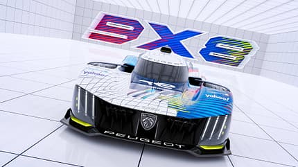 Art Car - Peugeot 9X8 - 24 Stunden von Le Mans 2023 Art Car - Peugeot 9X8 - 24 Stunden von Le Mans 2023