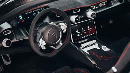 Rimac Nevera Innenansicht Cockpit Rimac Nevera Innenansicht Cockpit