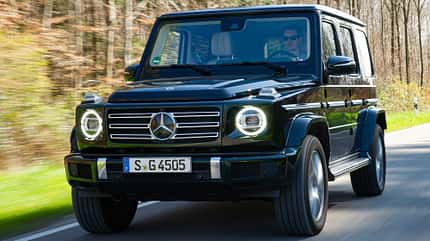 04/2023, Mercedes, G-Klasse, Alt Neu, Vergleich, G463, W463 500 GE, G500 V8, Geländewagen Mercedes G 500 W463 (2023) G-Klasse V8 Fahraufnahme