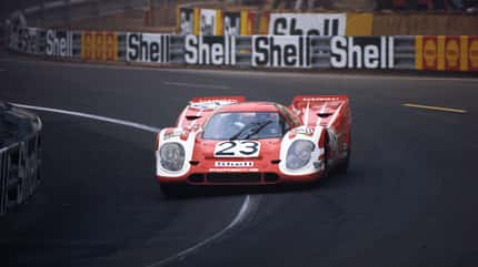 Le Mans 1970: Porsche 917 "Salzburg" (#23), Hans Herrmann und Richard Attwood Le Mans 1970: Porsche 917 "Salzburg" (#23), Hans Herrmann und Richard Attwood