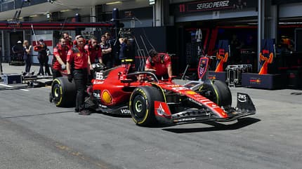 Carlos Sainz - Ferrari - Formel 1 - GP Aserbaidschan - 27. April 2023 Carlos Sainz - Ferrari - Formel 1 - GP Aserbaidschan - 27. April 2023