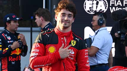 Charles Leclerc - Ferrari - Formel 1 - GP Aserbaidschan - 28. April 2023 Charles Leclerc - Ferrari - Formel 1 - GP Aserbaidschan - 28. April 2023
