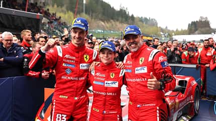 6h-Rennen Spa 2023 - WEC - Ferrari 488 GTE Evo - Luís Pérez Companc/Alessio Rovera/Lilou Wadoux 6h-Rennen Spa 2023 - WEC - Ferrari 488 GTE Evo - Luís Pérez Companc/Alessio Rovera/Lilou Wadoux