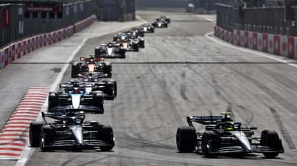 Lewis Hamilton - George Russell - Mercedes - Formel 1 - GP Aserbaidschan 2023
