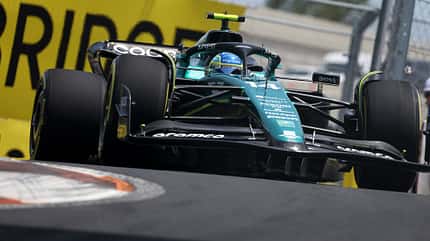 Fernando Alonso - Aston Martin - Formel 1 - GP Miami - 5. Mai 2023 Fernando Alonso - Aston Martin - Formel 1 - GP Miami - 5. Mai 2023