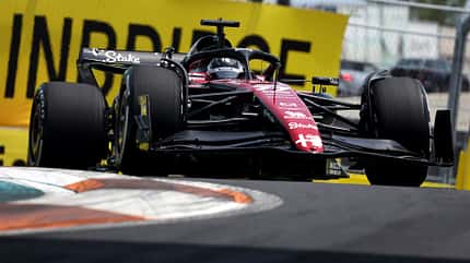 Valtteri Bottas - Alfa Romeo - Formel 1 - GP Miami - 5. Mai 2023 Valtteri Bottas - Alfa Romeo - Formel 1 - GP Miami - 5. Mai 2023