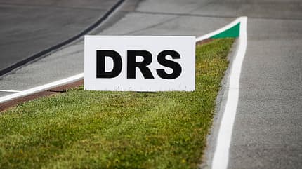 DRS Schild - Formel 1 DRS Schild - Formel 1