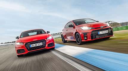 Audi TT 45 TFSI Quattro, Toyota GR Yaris, VT ams1223 Audi TT 45 TFSI Quattro, Toyota GR Yaris