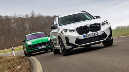 BMW X3 M Competition, Porsche Macan GTS BMW X3 M Competition, Porsche Macan GTS