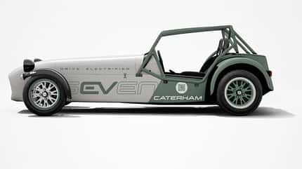 Caterham Elektro-Seven, Elektroauto, 05/2023 elektrischer Caterham Seven