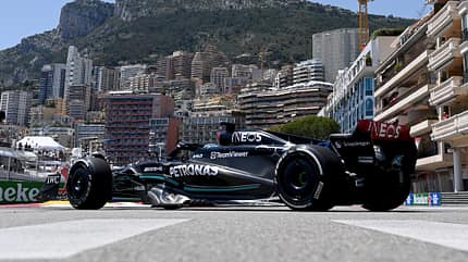 George Russell - Mercedes - Formel 1 - GP Monaco - 26. Mai 2023 George Russell - Mercedes - Formel 1 - GP Monaco - 26. Mai 2023