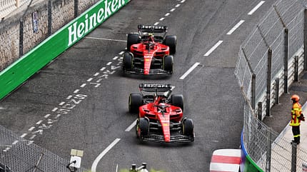 Leclerc - Sainz - Ferrari - GP Monaco 2023 - Rennen Leclerc - Sainz - Ferrari - GP Monaco 2023 - Rennen