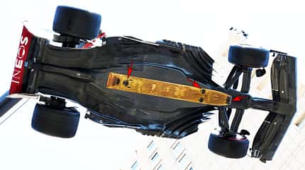 Mercedes - Unterboden - GP Monaco 2023 Mercedes - Unterboden - GP Monaco 2023