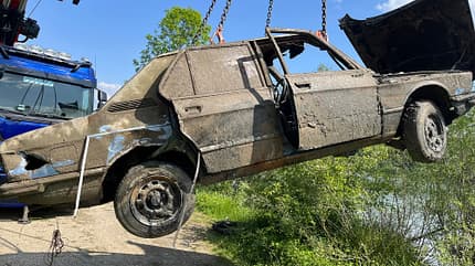BMW 5er E12 Wasserleiche BMW 5er E12 Wasserleiche