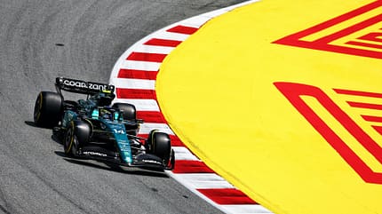 Fernando Alonso - Aston Martin - Formel 1 - GP Spanien - 2. Juni 2023 Fernando Alonso - Aston Martin - Formel 1 - GP Spanien - 2. Juni 2023