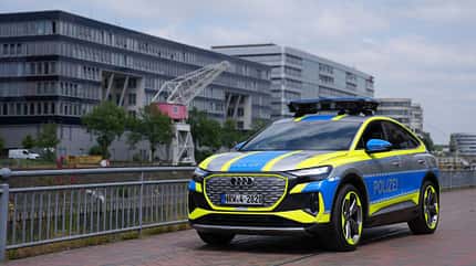 Polizei Elektroauto Polizei Elektroauto