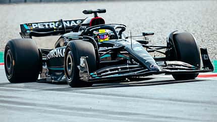 Mick Schumacher - Reifentest - Barcelona - 2023 Mick Schumacher - Reifentest - Barcelona - 2023