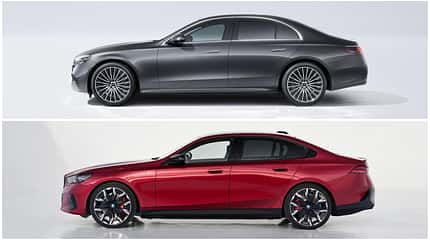 Mercedes E-Klasse und BMW 5er Mercedes E-Klasse und BMW 5er