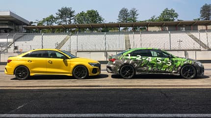 Audi RS3 Limousine, Supertest, spa0822 Audi RS3 Limousine