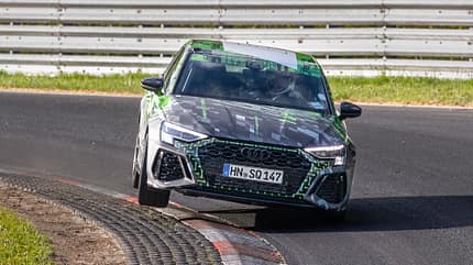 Audi RS3 Limousine, Supertest, spa0822 Audi RS3 Limousine