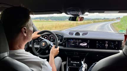 7/2023, Porsche Cayenne Turbo E-Hybrid Vorserien-Testfahrt 7/2023, Porsche Cayenne Turbo E-Hybrid Vorserien-Testfahrt
