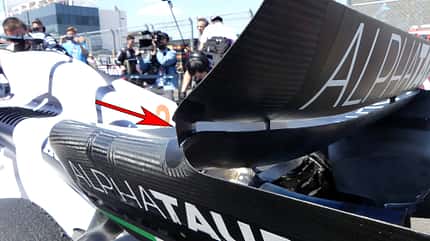 Alpha Tauri - Formel 1 - GP Ungarn 2023 - Budapest - Technik Alpha Tauri - Formel 1 - GP Ungarn 2023 - Budapest - Technik