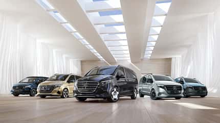 Mercedes Midsize-Vans Modellpflege Facelift 2023 Vito eVito V-Klasse Mercedes Midsize-Vans Modellpflege Facelift 2023 Vito eVito V-Klasse