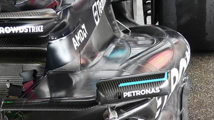 Mercedes - Technik-Upgrade - GP Belgien 2023 Mercedes - Technik-Upgrade - GP Belgien 2023