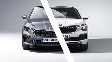 Skoda Kamiq Scala Facelift 2023 Collage Skoda Kamiq Scala Facelift 2023 Collage
