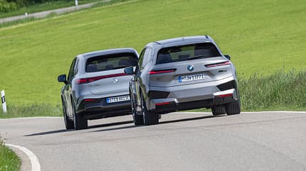 BMW iX, Mercedes EQS SUV, VT, ams1723 BMW iX, Mercedes EQS SUV