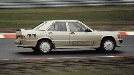 Mercedes-Benz 190E 2.3-16 Eröffnungsrennen Nürburgring 12. Mai 1984 Senna Mercedes-Benz 190E 2.3-16 Eröffnungsrennen Nürburgring 12. Mai 1984 Senna