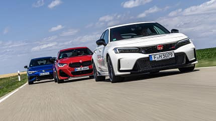 BMW M240i, Honda Civic Type R, VW Golf R Performance, VT, ams1823 BMW M240i, Honda Civic Type R, VW Golf R Performance